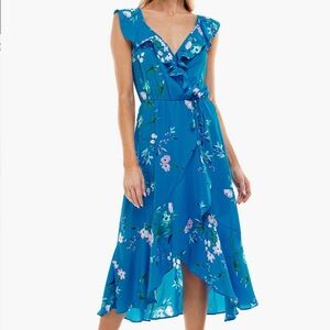 Royal blue floral sundressss